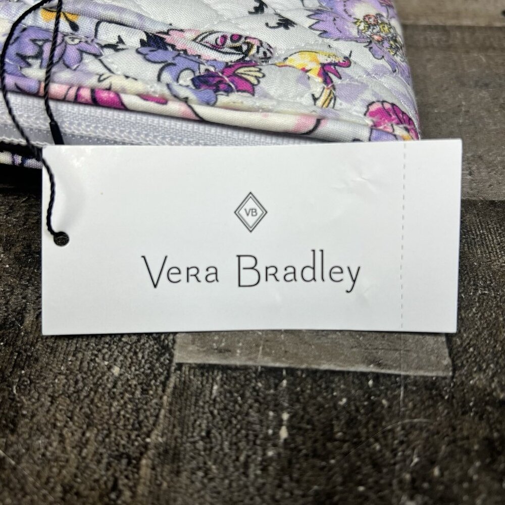VERA BRADLEY TURNLOCK ZIP AROUND WALLET,HUMMINGBIRD PARK Brand New with Tags - Picture 11 of 13